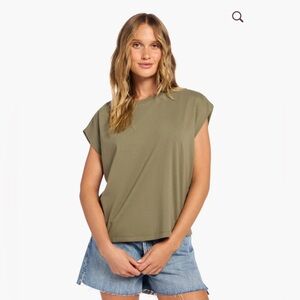 Nuuds Olive Green Muscle Tee